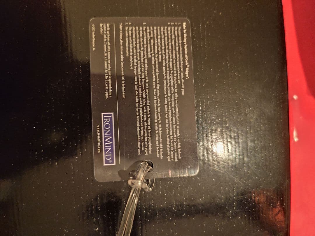 COCグリッパーアイアンマインド認定カード１枚