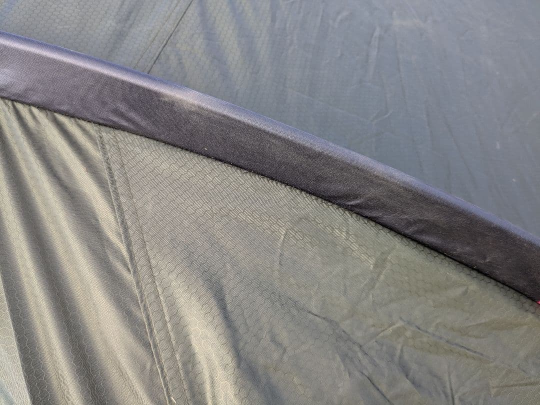 【訳あり】TOMOUNT　トンネル2ルームテント　グランドシート付き