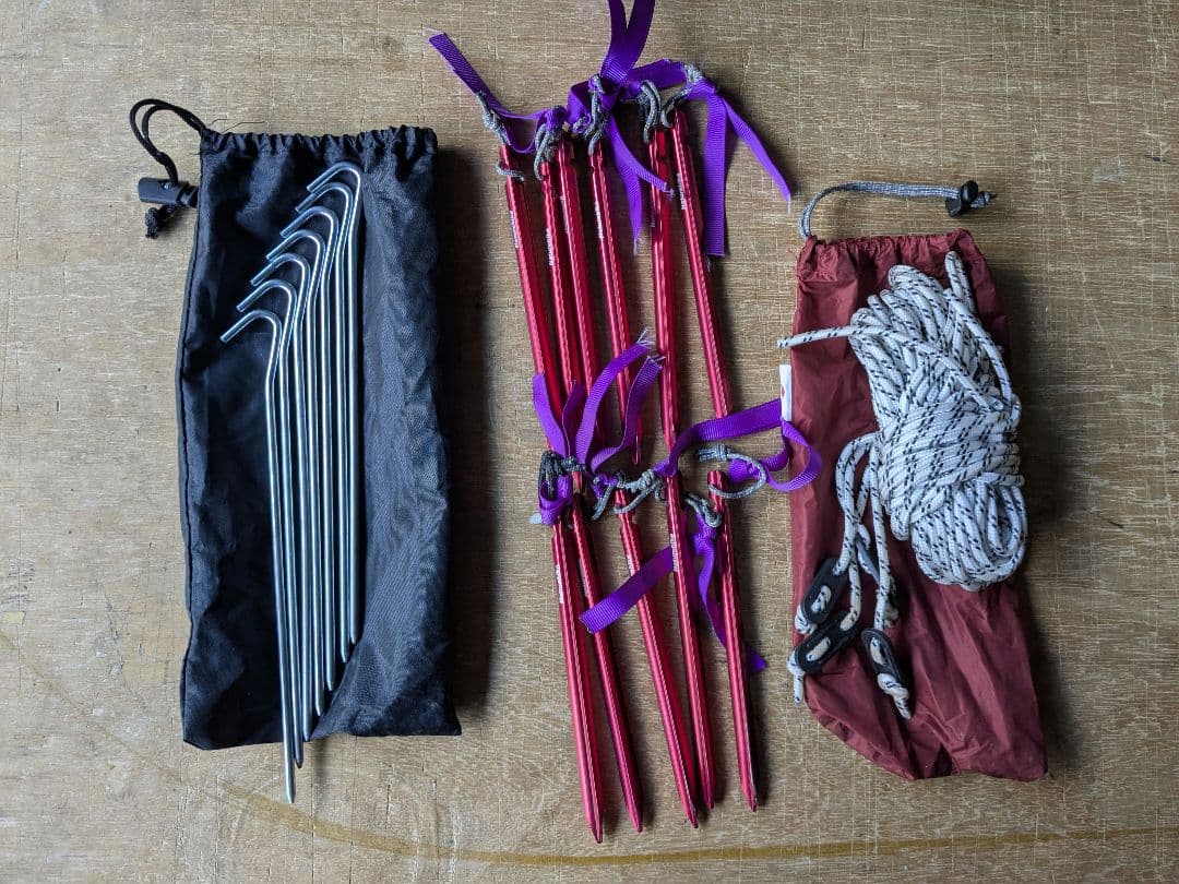 【訳あり】TOMOUNT　トンネル2ルームテント　グランドシート付き