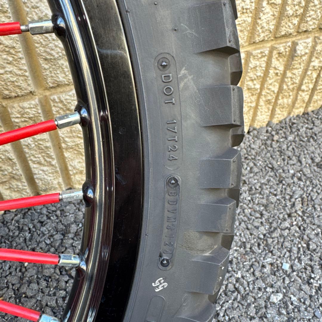 CRF250L MD47 2BK 純正ホイル、タイヤセット