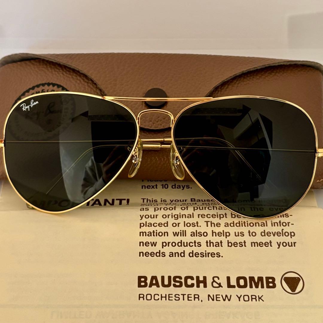 【美品】【レイバン】サングラス ボシュロム B&L USA ティアドロップ