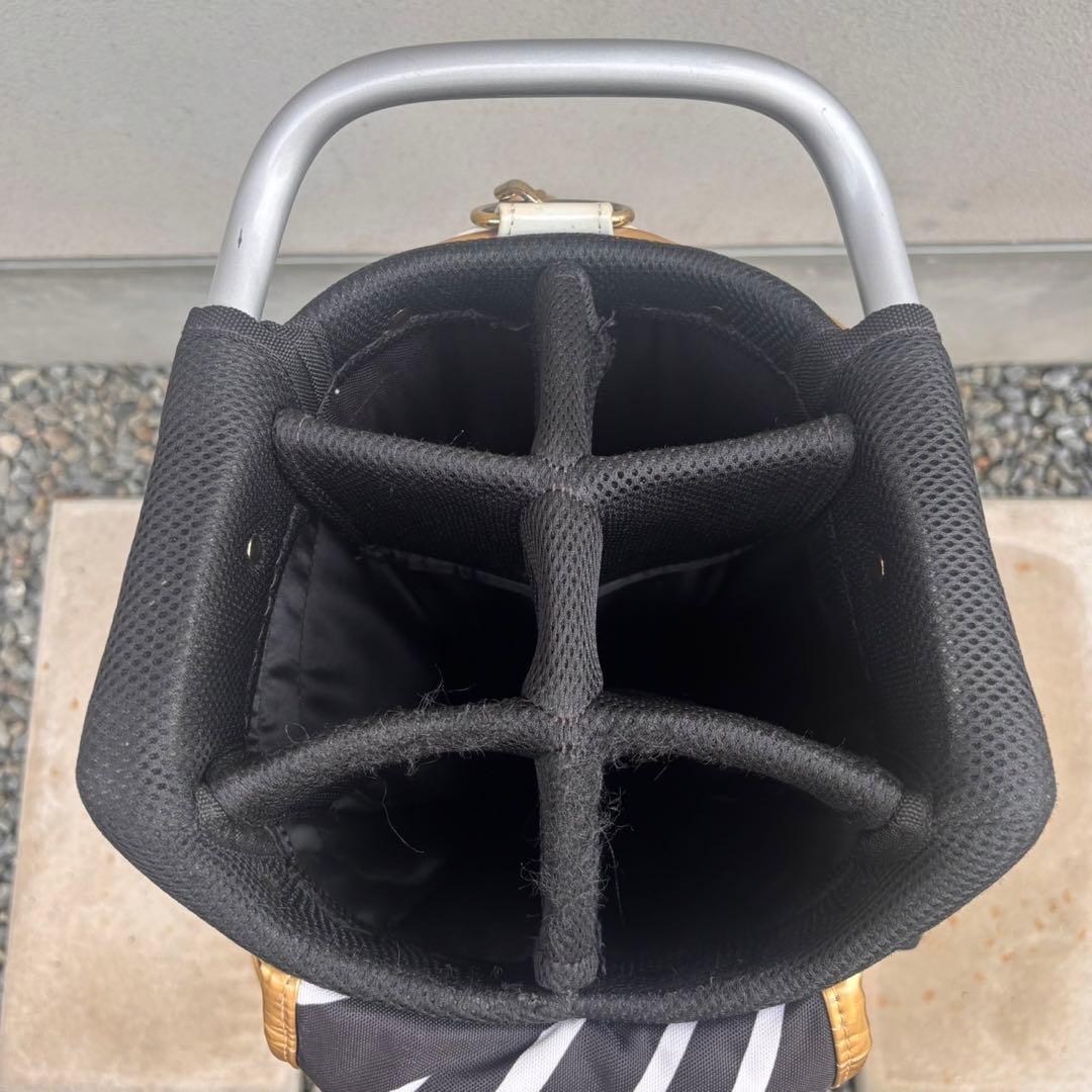 AKIRA キャディバッグ ゴルフバッグ フードあり