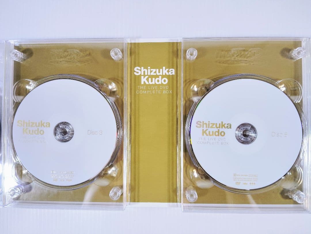 Shizuka Kudo THE LIVE DVD COMPLETE 10枚組