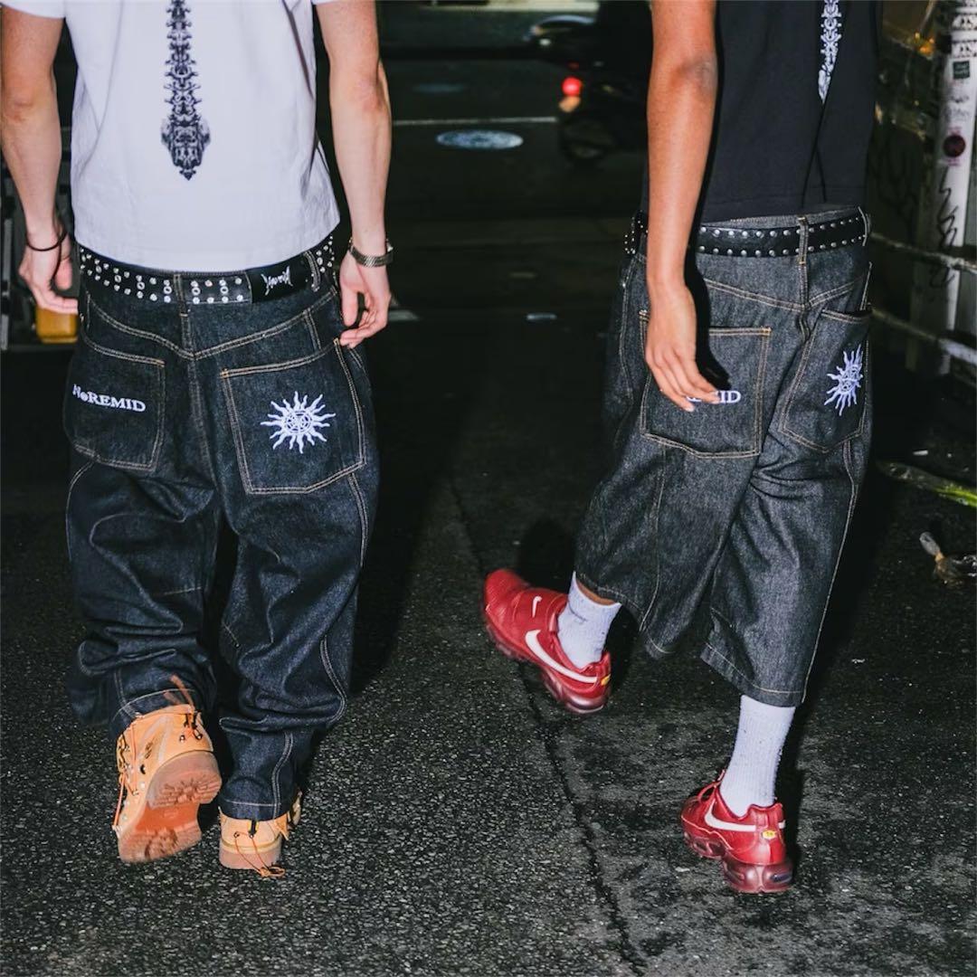 NOREMID ノーリミッドデニム Black Mサイズ