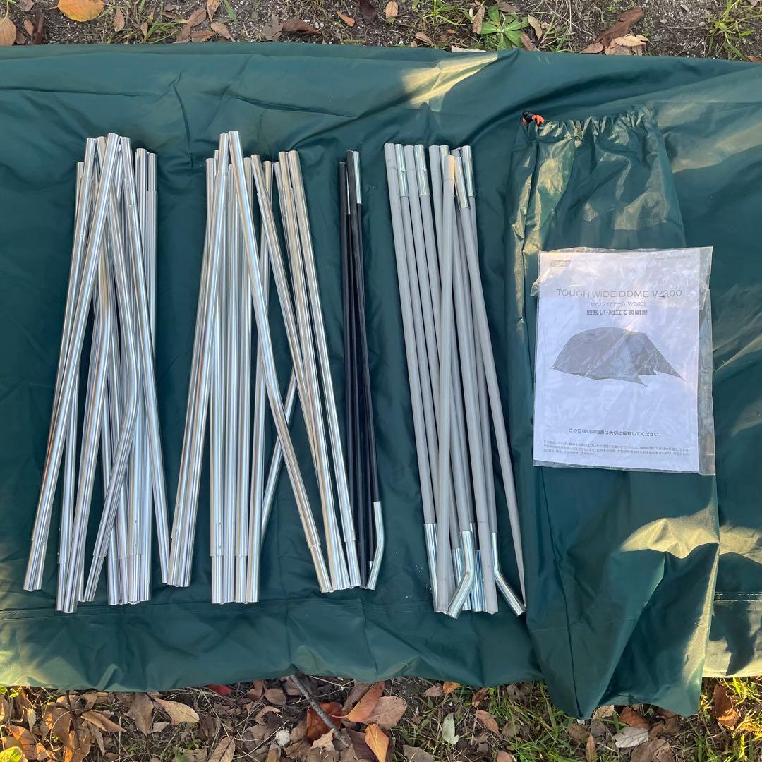 【美品✨現行品】　コールマン　タフワイドドーム V300 ドームテント