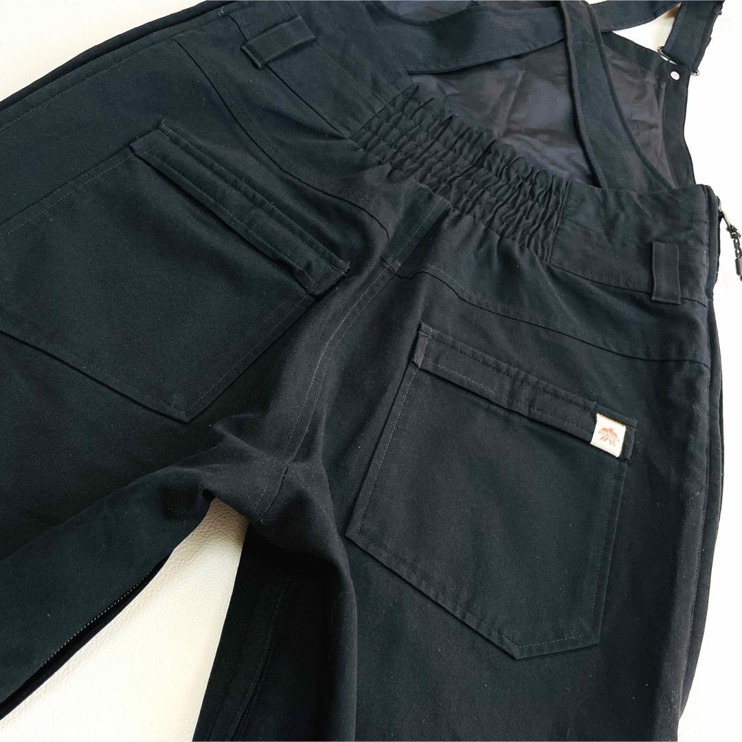 6645 バートン　ビブパンツ　スノボウェア レディース ブラック つなぎ