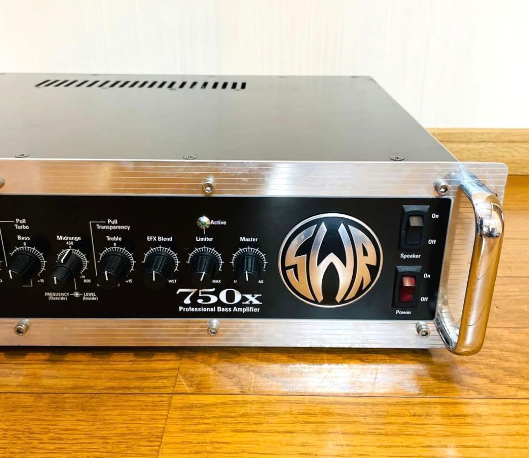 希少】SWR 750X ベース ヘッドアンプ Bass Amplifier - メルカリ
