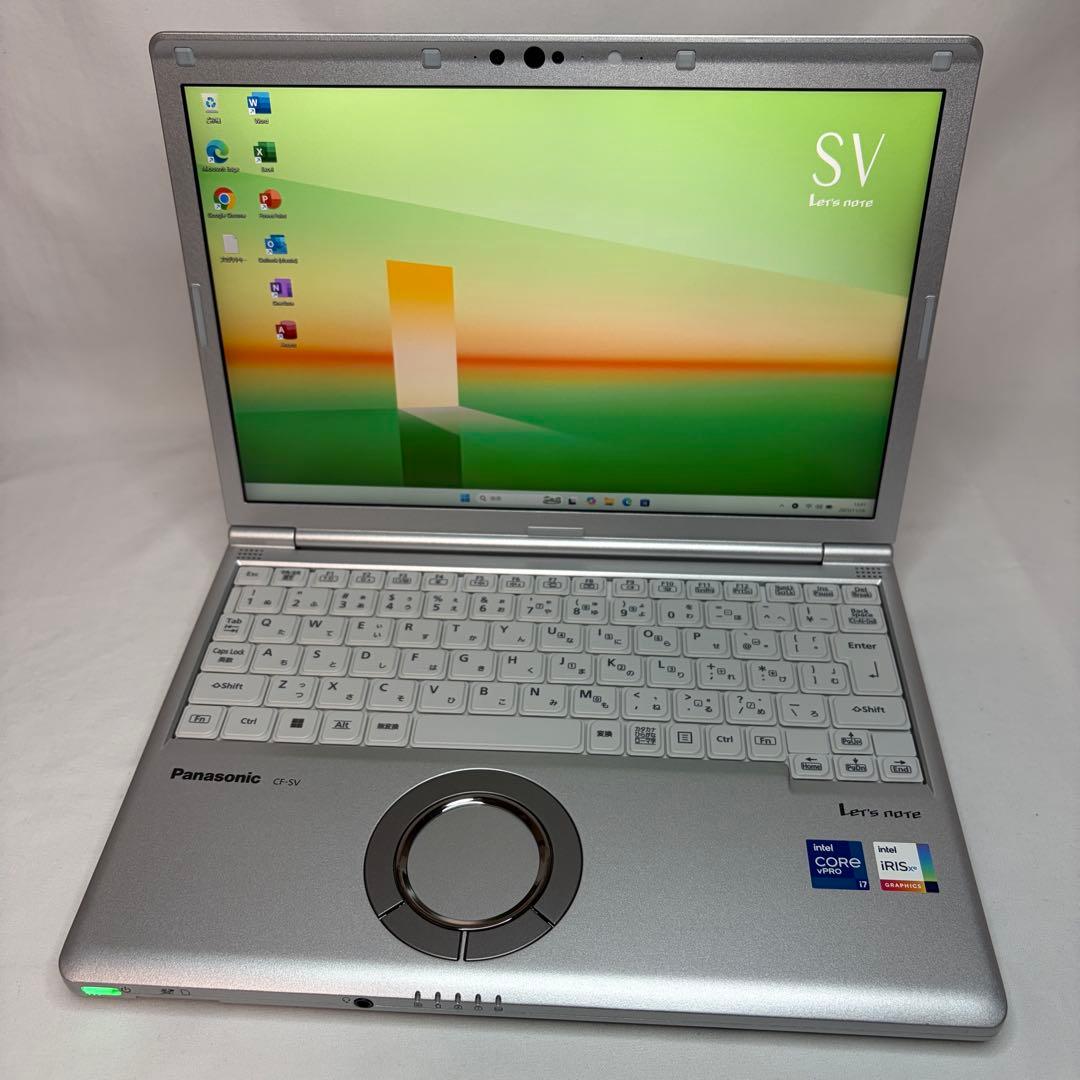美品 CF-SV1 第11世代 i7 16GB 512GB WUXGA オフィス