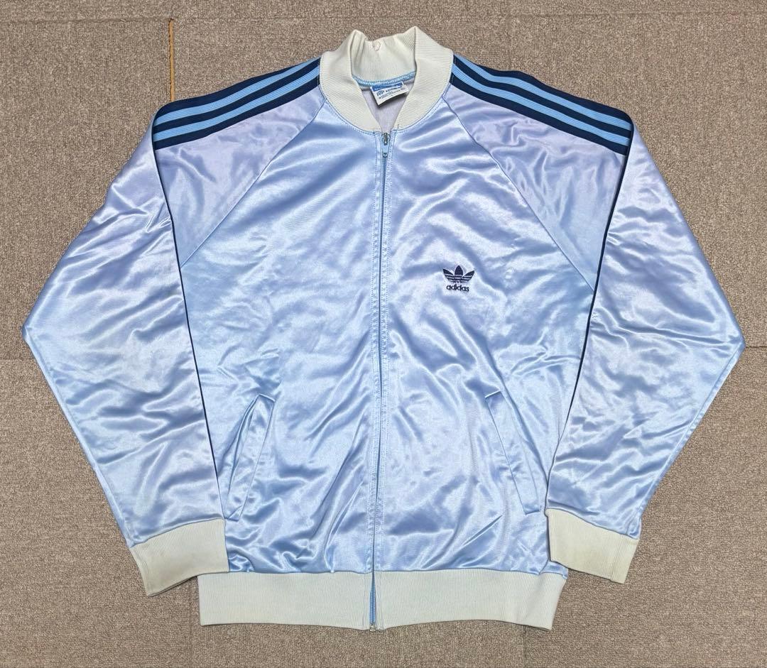 80s adidas atp usa製 ライトブルー