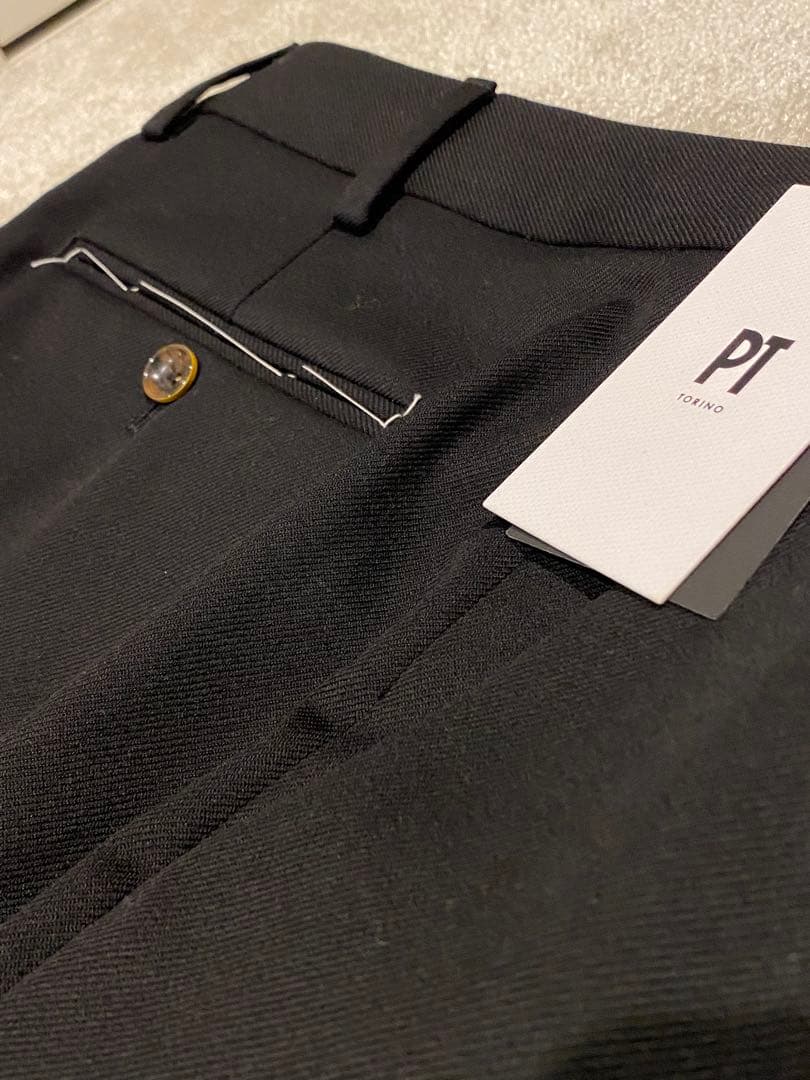 PT トリノ ブラック スラックス 50 REBEL FIT/MR30