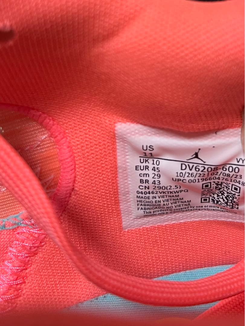 Nike Jordan Tantum 1PFバスケットボールシューズ 29cm