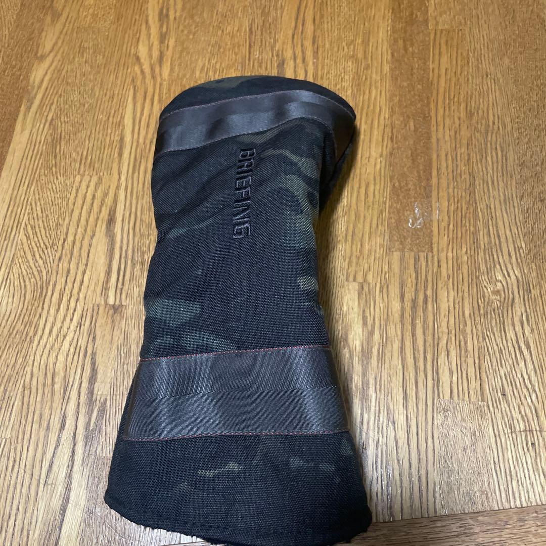 BRIEFING CR-４　キャディバッグ カモ　ヘッドカバー付き