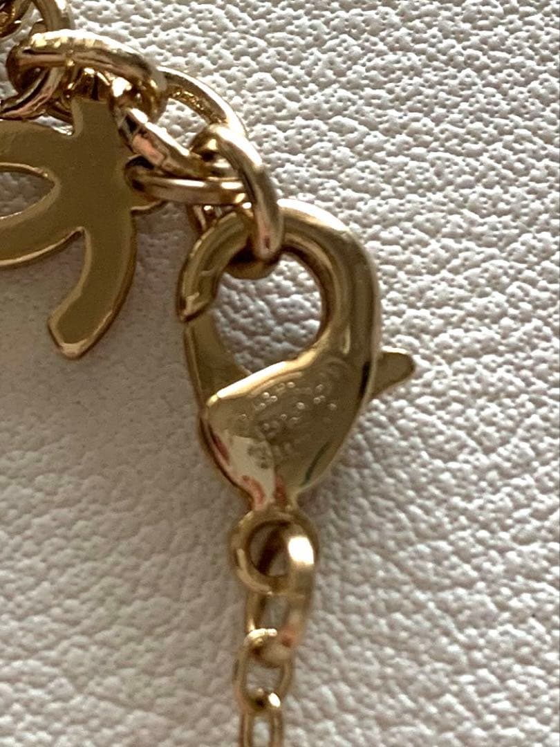 シャネル リボンチャーム　ブレスレット