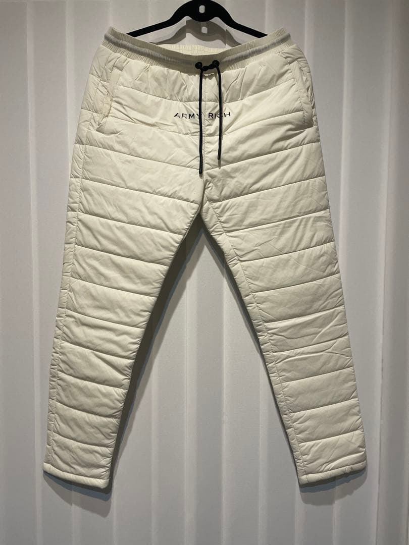 【完売品】アーミーリッチ 中綿スタンドプルオーバーセットアップ ARMYRICH