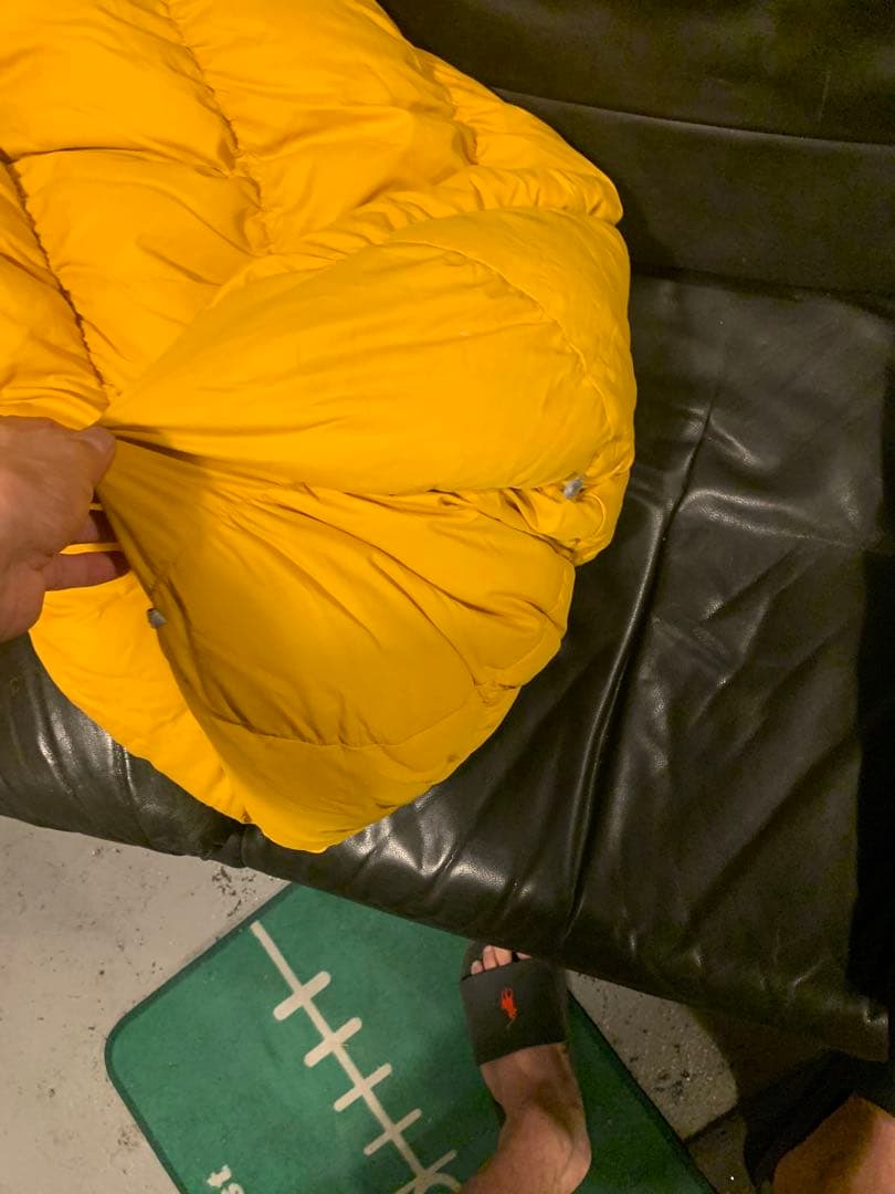 モンベル　シュラフ　アルパインダウンハガー650 #2イエロー