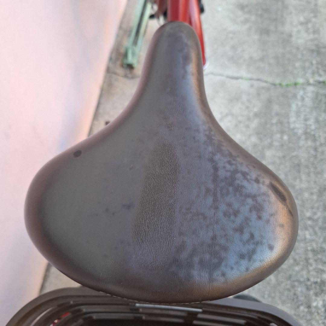 BRIDGESTONE電動アシスト三輪車レッド　ラケットワゴン（使用頻度少なめ）