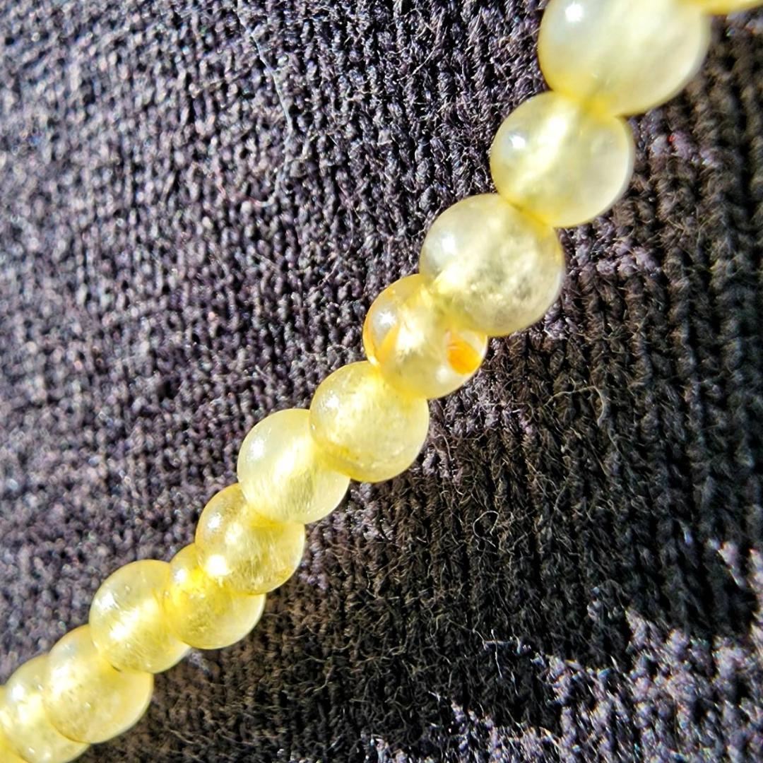 《煌めきの宿命》K18ゴールド×ゴールドルチルネックレス 贈り物 プレゼント