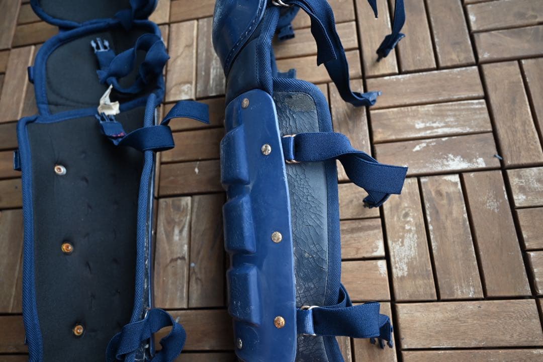 ミズノ　キャッチャー防具4点セットJSBB Lサイズ ネイビー