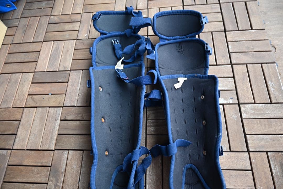 ミズノ　キャッチャー防具4点セットJSBB Lサイズ ネイビー