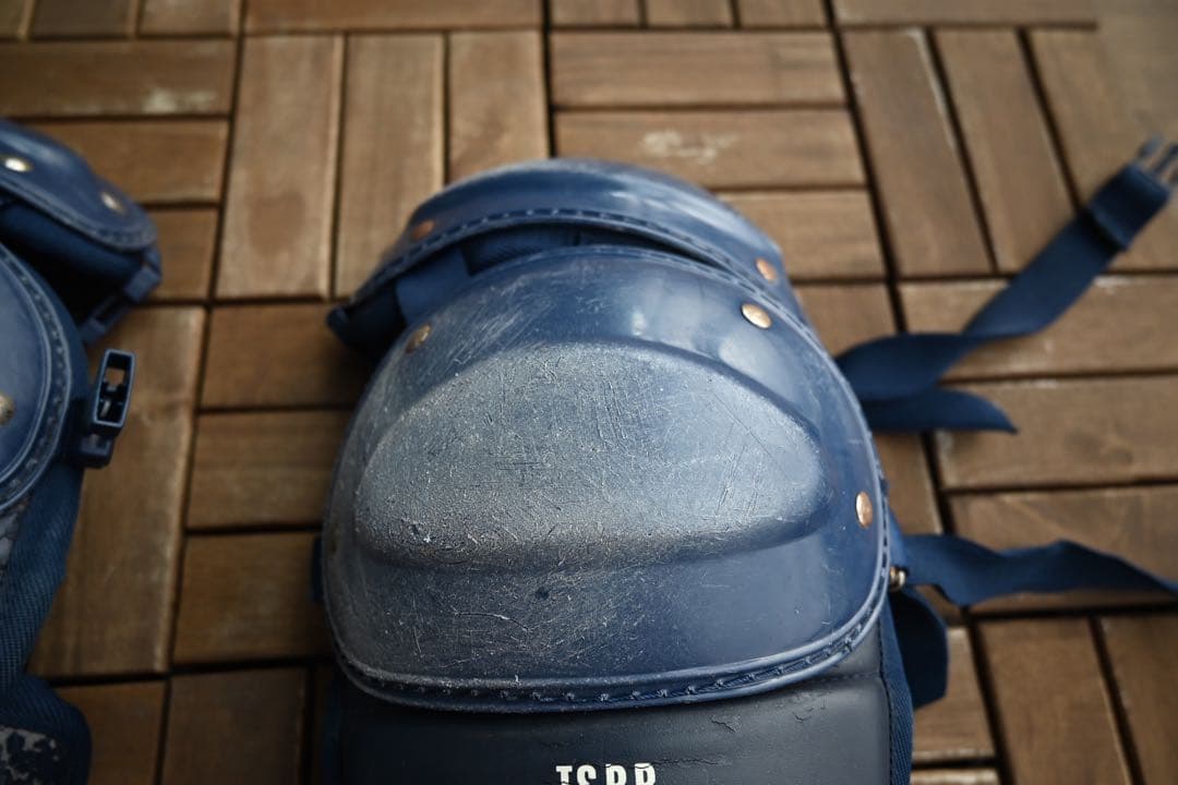 ミズノ　キャッチャー防具4点セットJSBB Lサイズ ネイビー