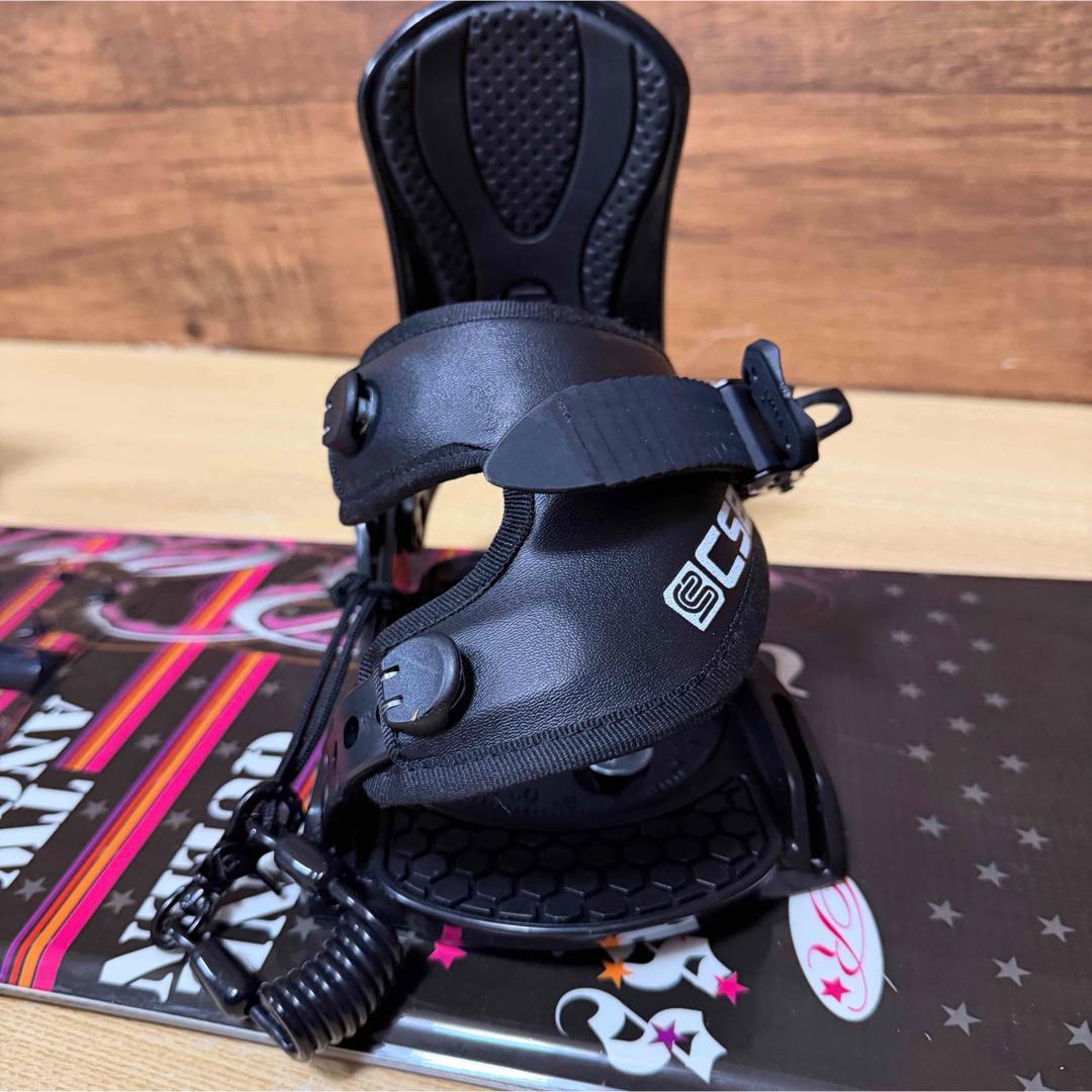 Reckless ガール　レディース スノーボード 3点セット　118cm