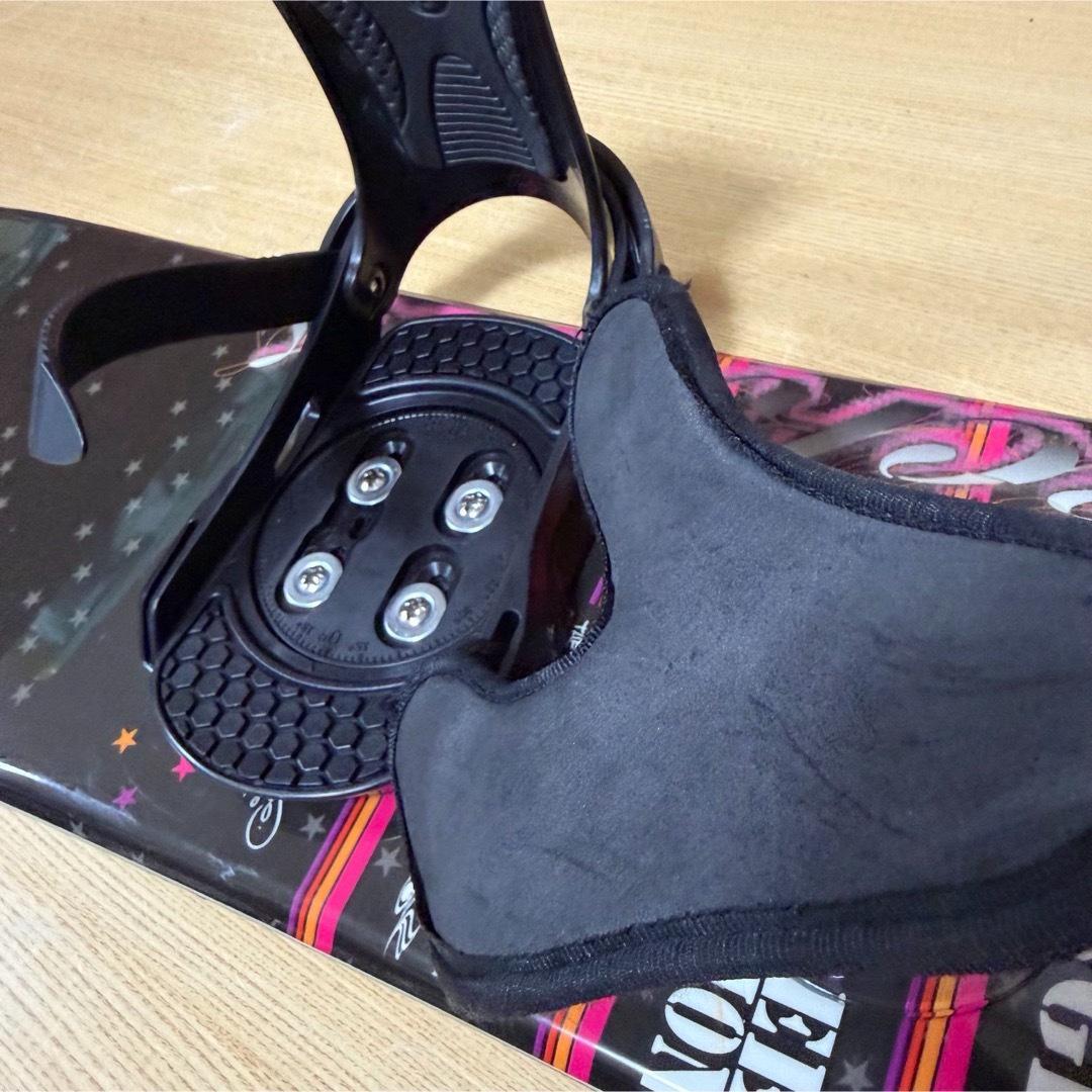 Reckless ガール　レディース スノーボード 3点セット　118cm