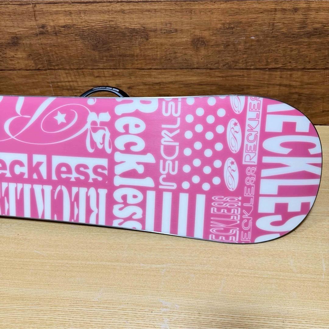 Reckless ガール　レディース スノーボード 3点セット　118cm