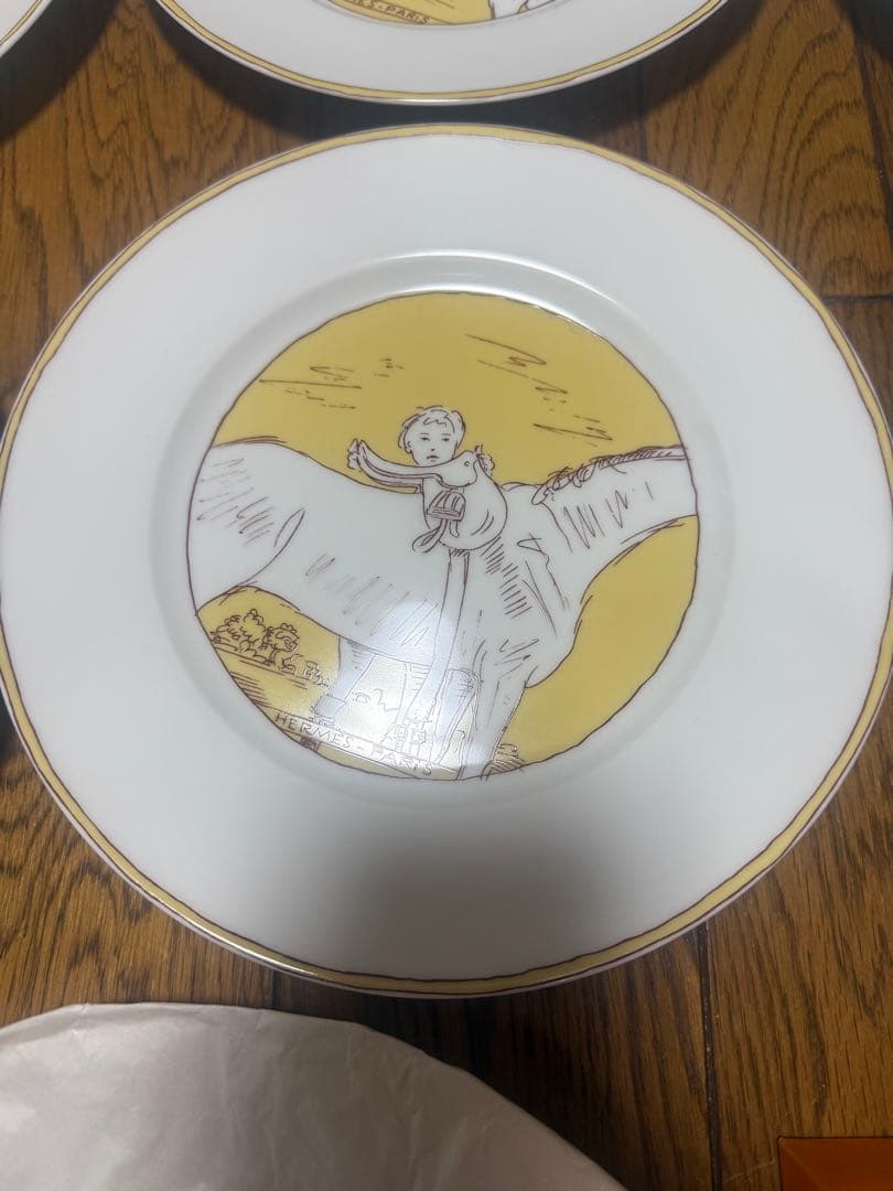エルメス　「2000年のはじめての朝」プレート6枚新品　未使用　限定記念商品