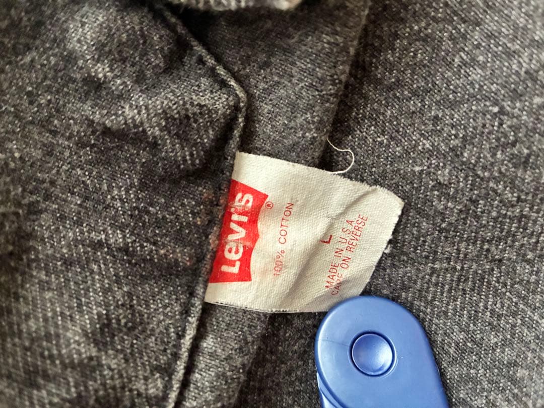 Levi's 70507 デニムジャケット ブラック L