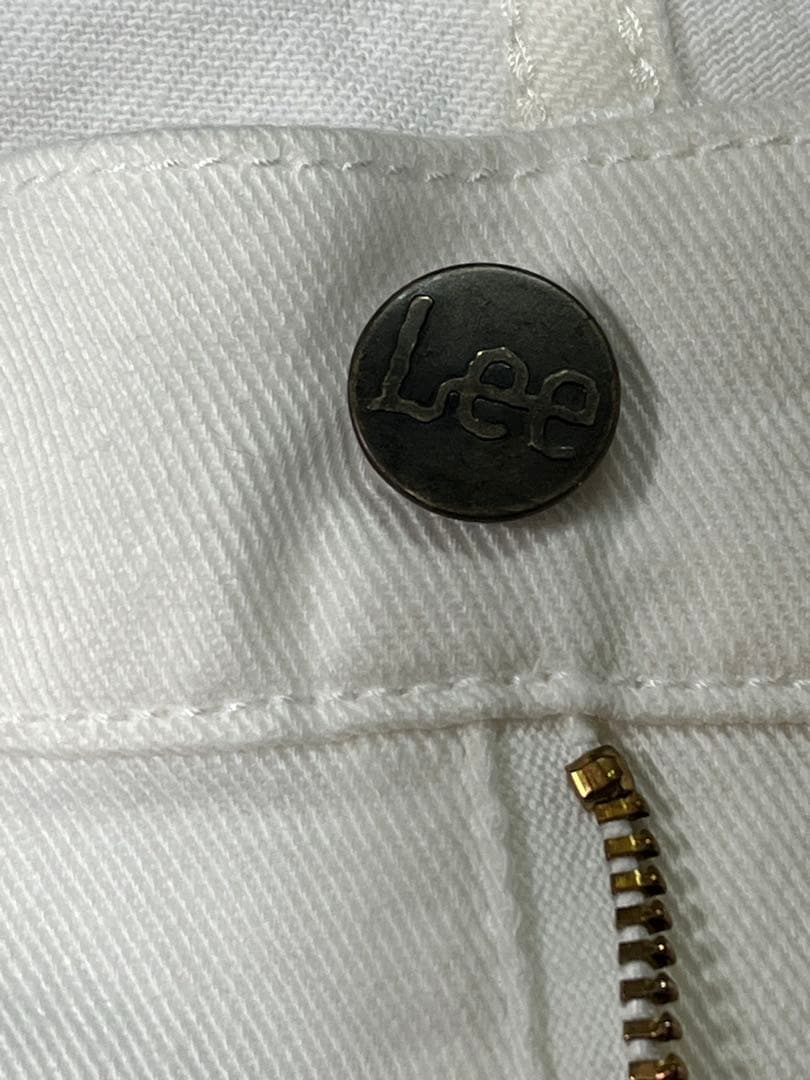 beams golf Leeホワイトデニム ほぼ未使用 - メンズウェア在庫 処分