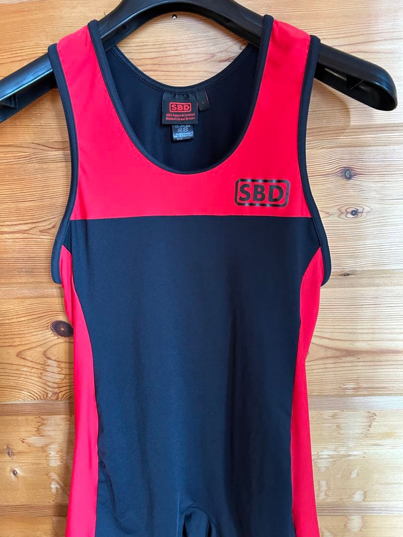 SBD シングレット 赤/黒