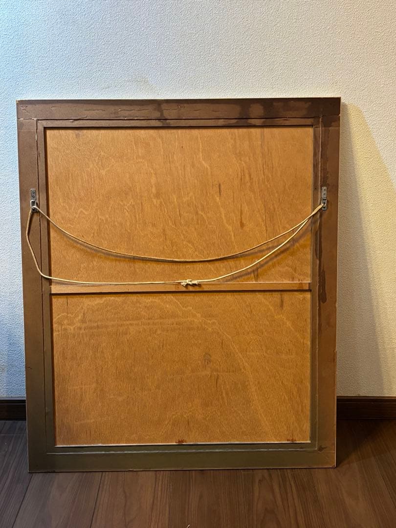 真作 ・ヤマガタ「メトロ」のシルクスクリーン243/295版画額装 直筆サイン