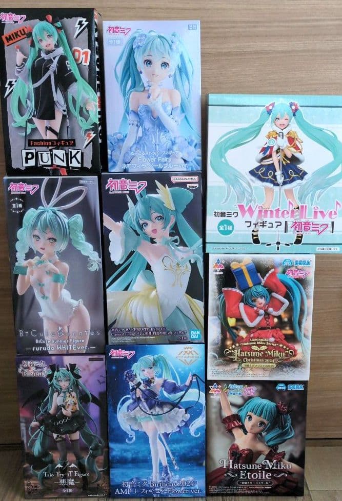 初音ミクフィギュア 9点