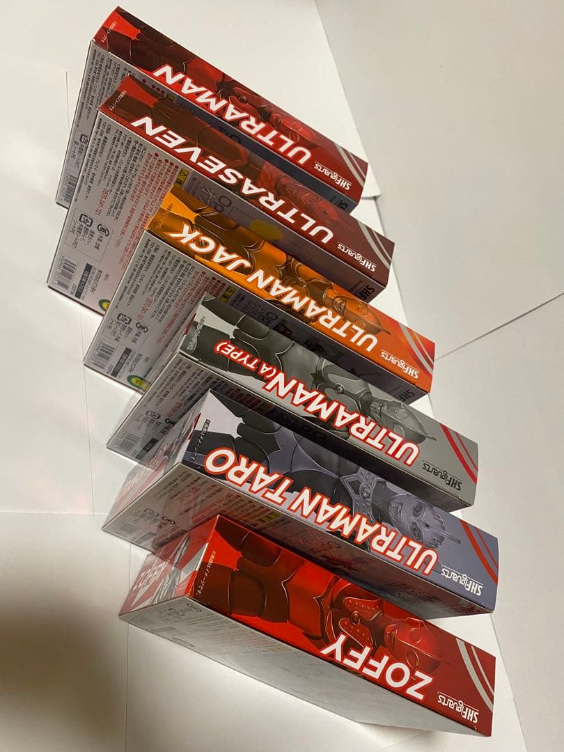 【新品未開封】　shfiguarts ウルトラマン 6点セット