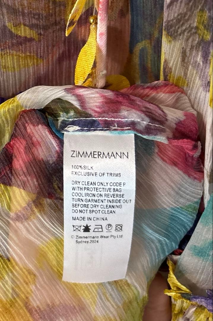 ZIMMERMANN シルクワンピース タグ付き新品