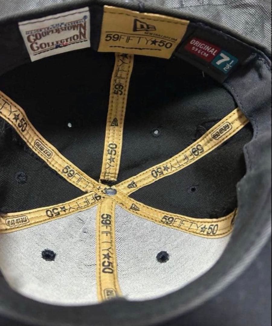 激レア】USA製 ニューエラ ヤンキース 1956 ワールドシリーズ 71/2