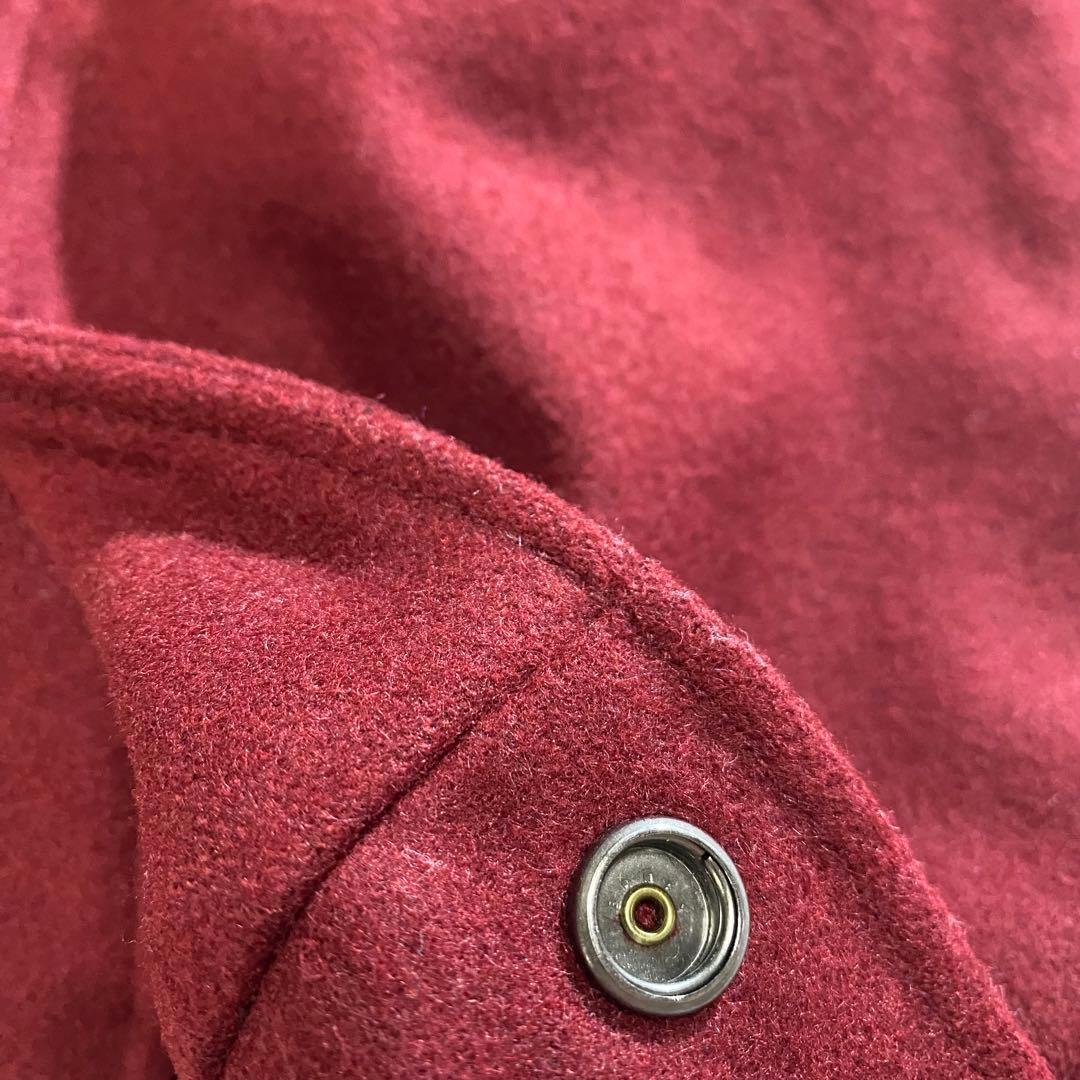 SKOOKUM スクーカム スタジャン リアルレザー ワイン エンジ ボルドー