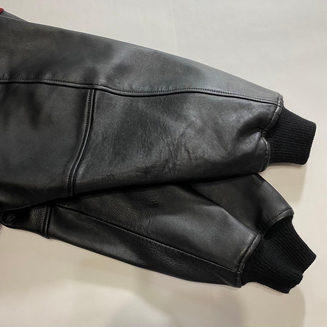 SKOOKUM スクーカム スタジャン リアルレザー ワイン エンジ ボルドー