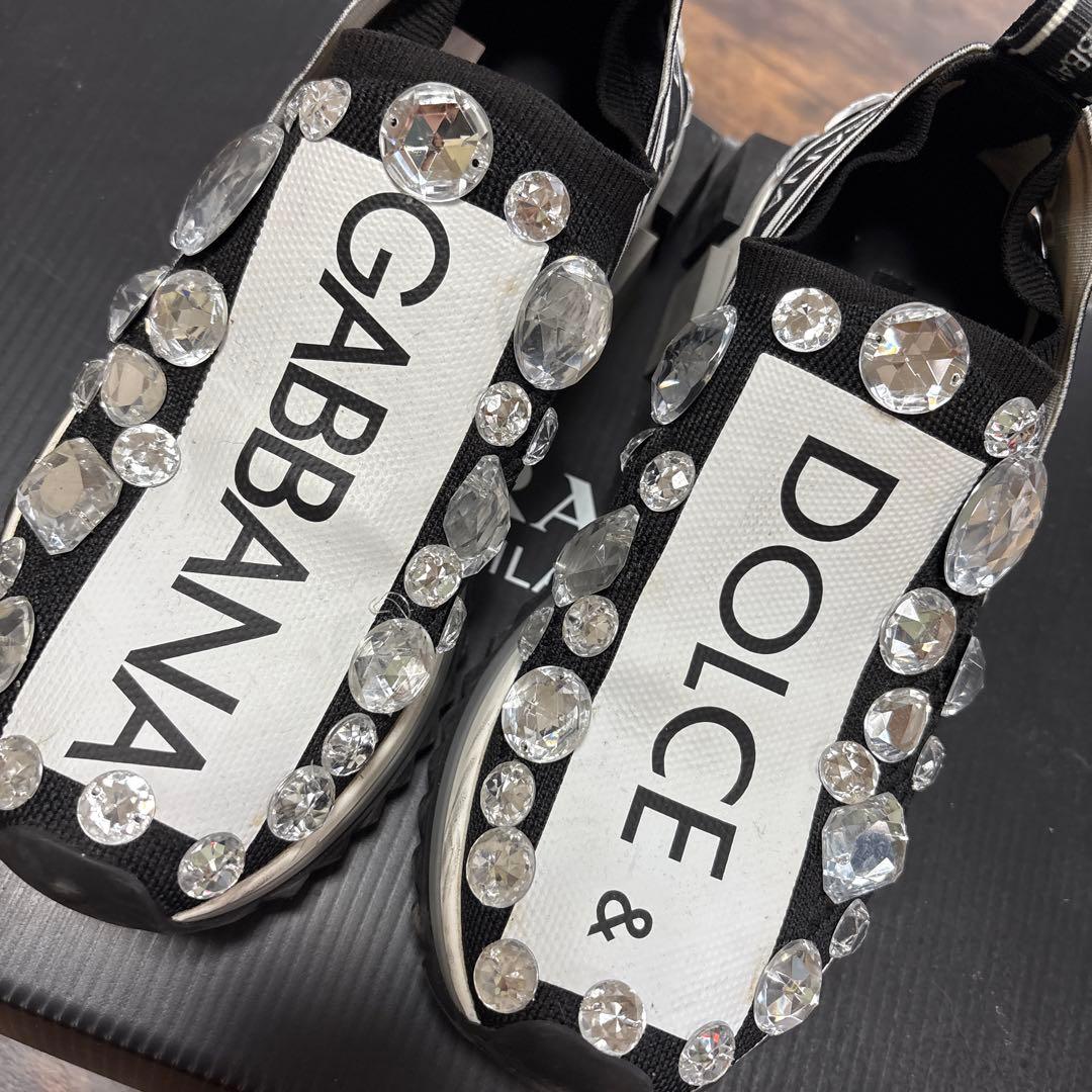 DOLCE&GABBANA サイズ22.5から23.0 キラキラスニーカー