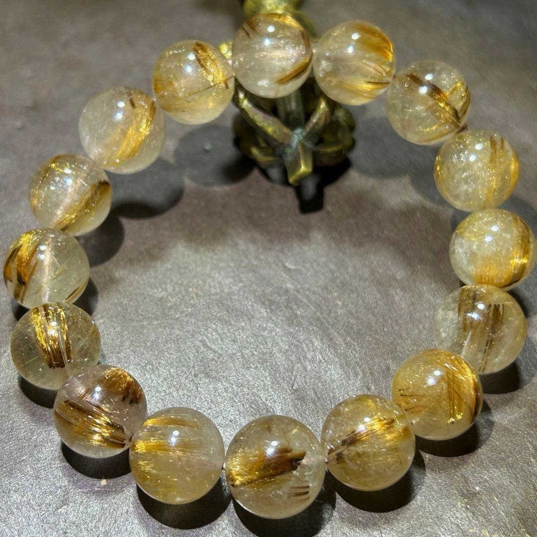 ☆ta様！キャッツアイ　タイガー タイチン　ルチル ブレス！福徳大黒秘宝②大粒