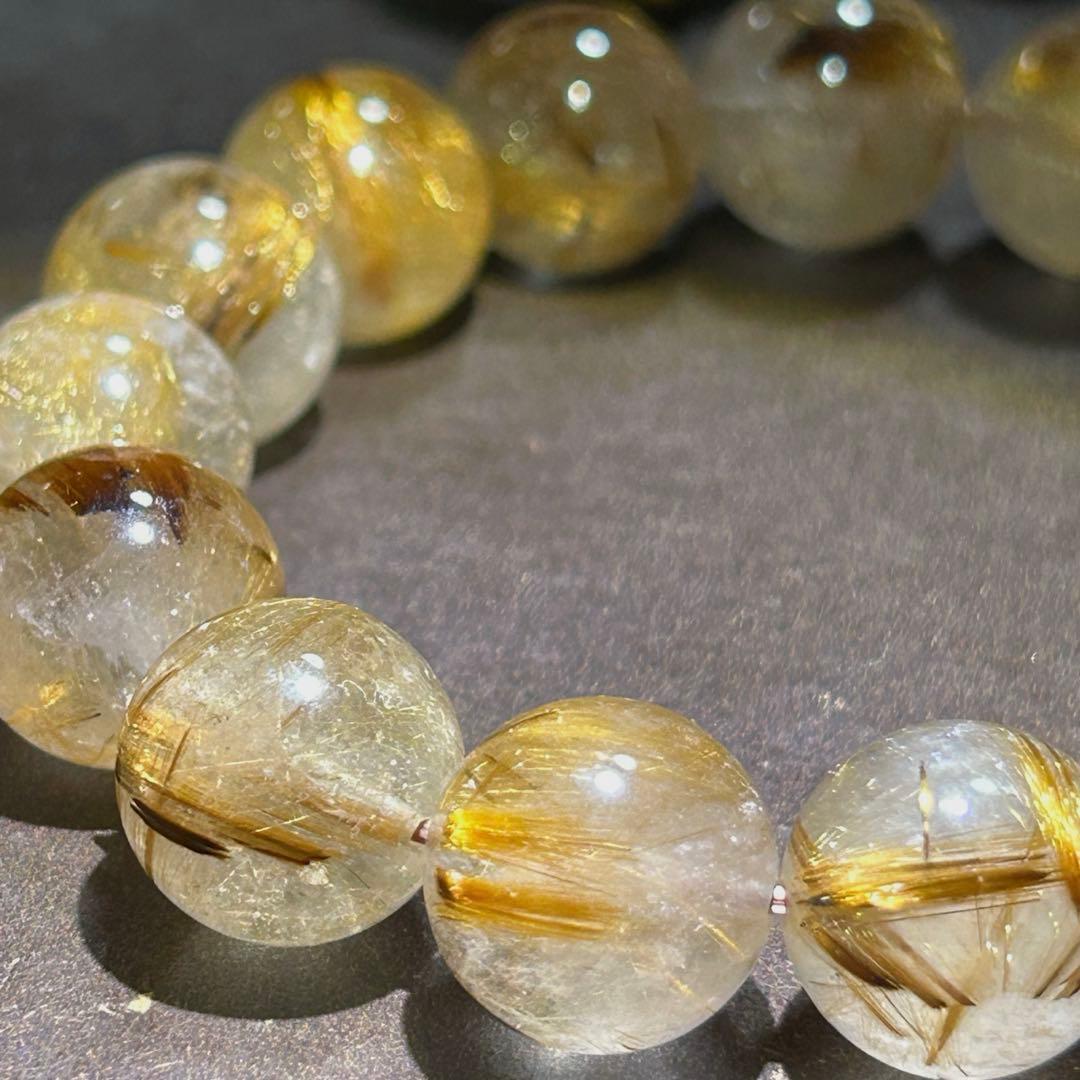 ☆ta様！キャッツアイ　タイガー タイチン　ルチル ブレス！福徳大黒秘宝②大粒