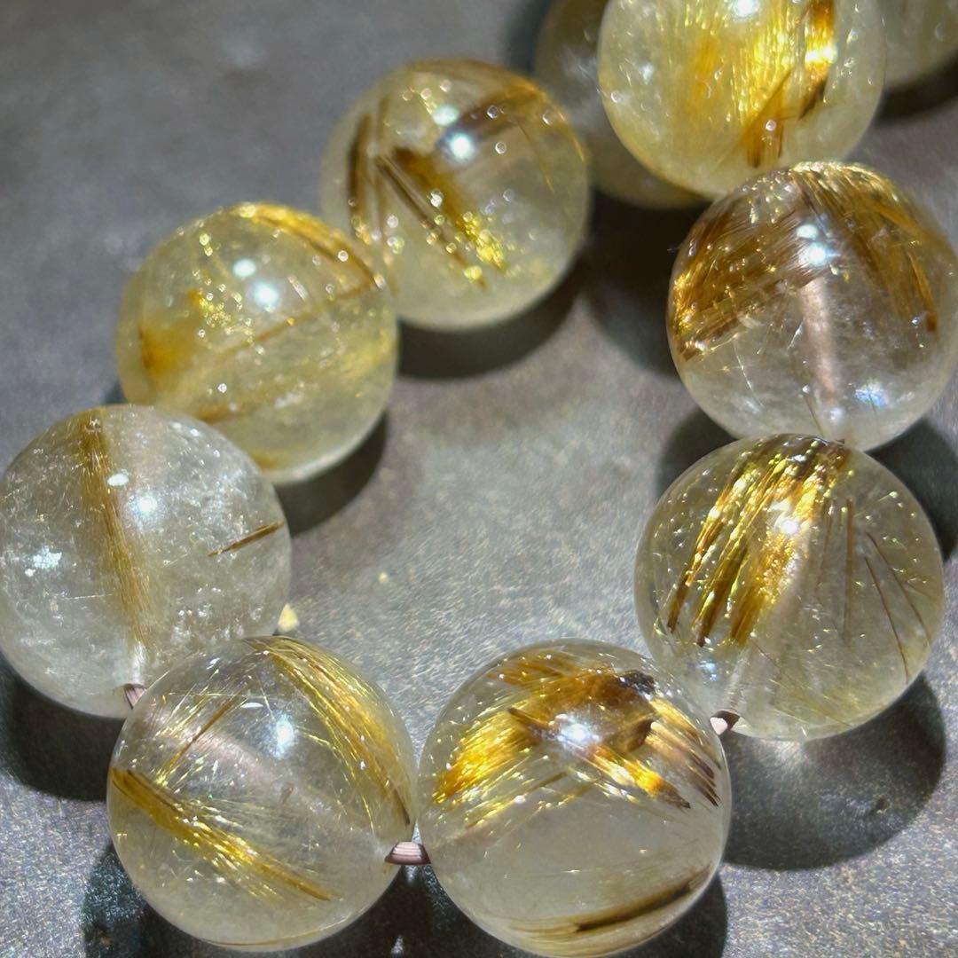 ☆ta様！キャッツアイ　タイガー タイチン　ルチル ブレス！福徳大黒秘宝②大粒