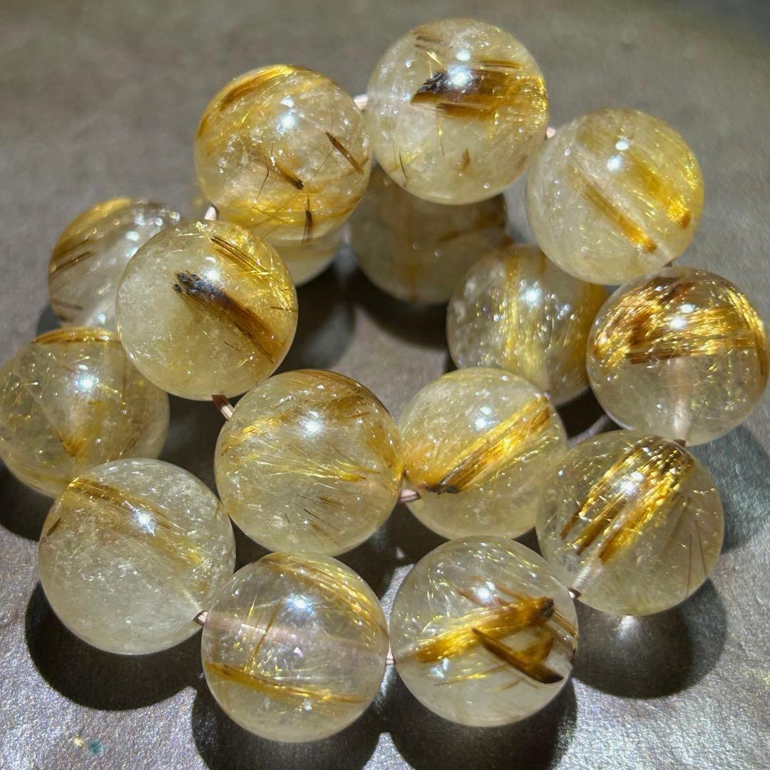 ☆ta様！キャッツアイ　タイガー タイチン　ルチル ブレス！福徳大黒秘宝②大粒