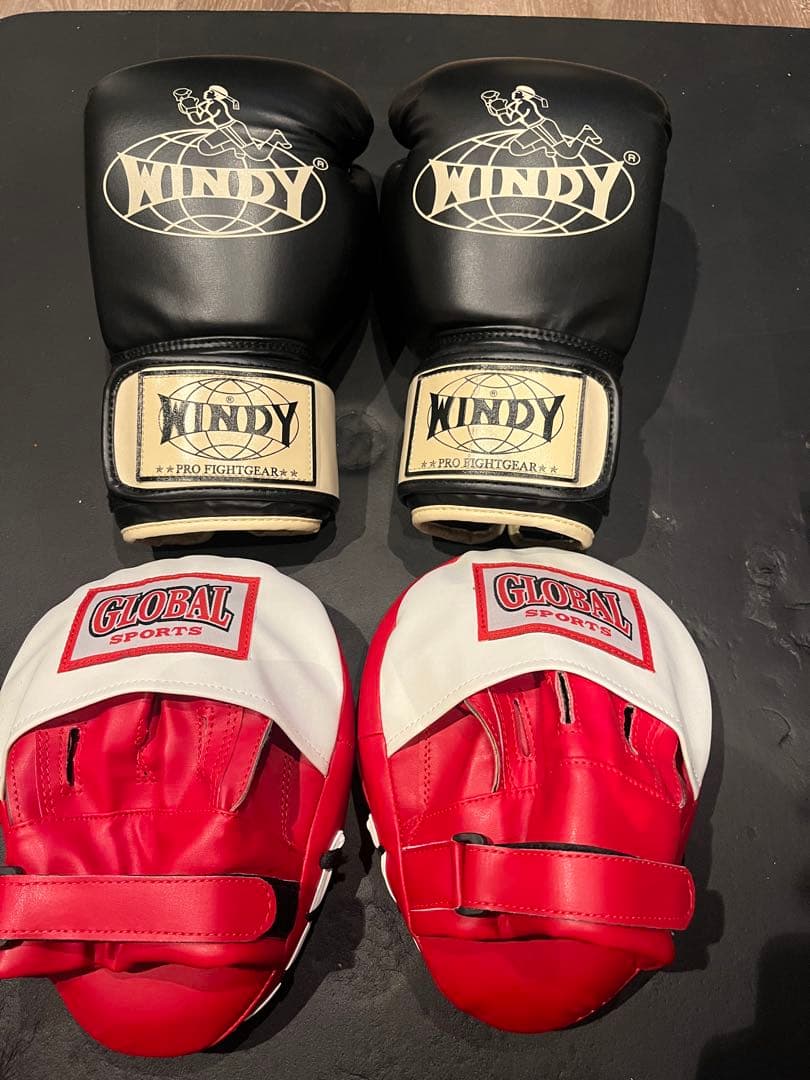 WINDY プロファイトギア & GLOBAL SPORTS グローブセット