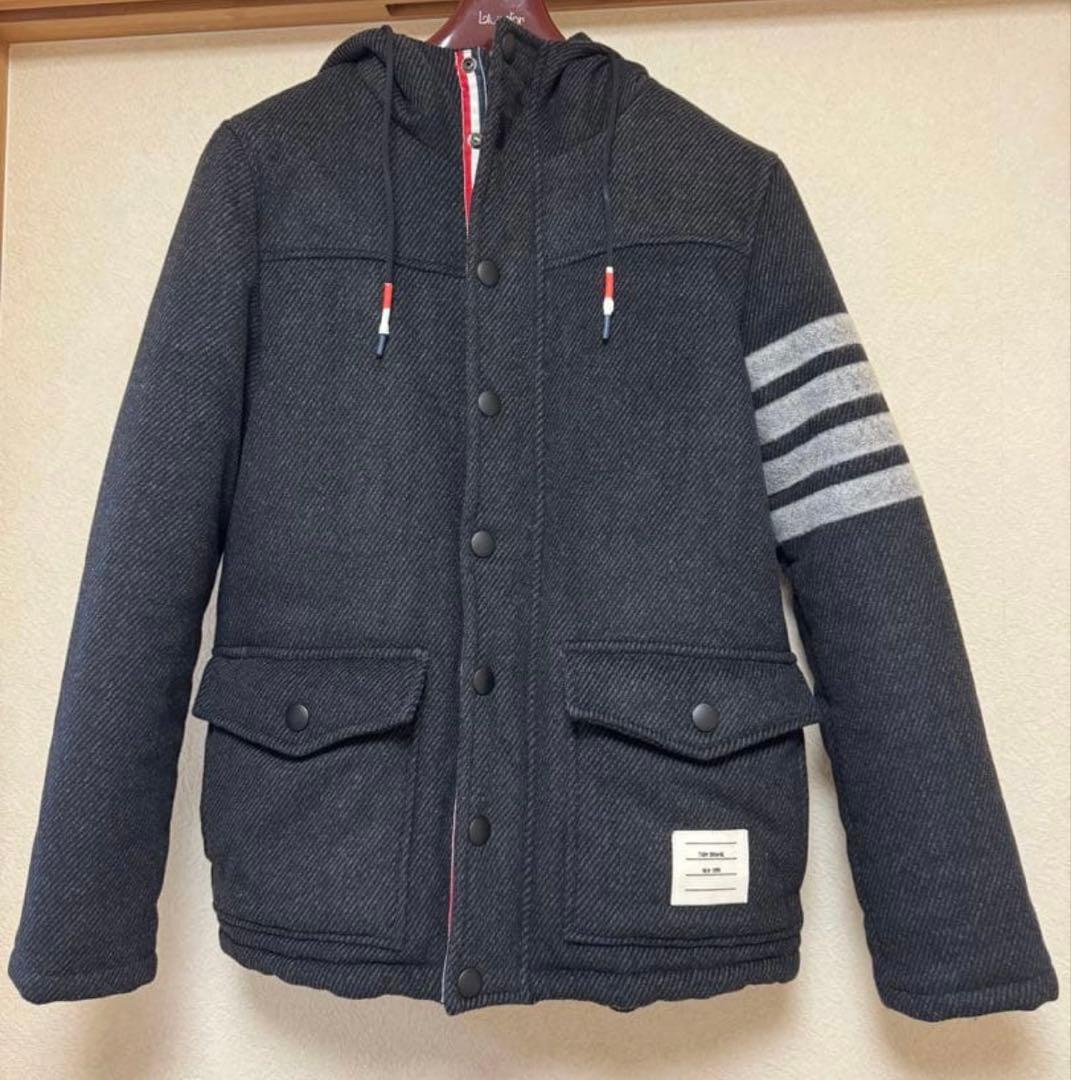 早い者勝ち！　トムブラウン 　4BAR 中綿ダウンジャケット サイズ2