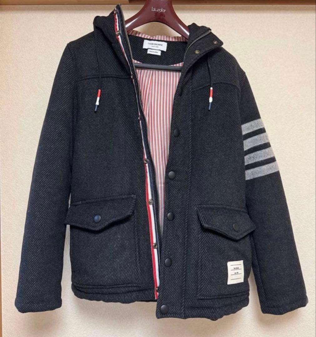 早い者勝ち！　トムブラウン 　4BAR 中綿ダウンジャケット サイズ2