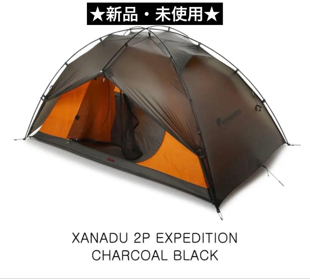 ★新品・未使用★ バックカントリー　ザナドゥ2P CHARCOAL BLACK