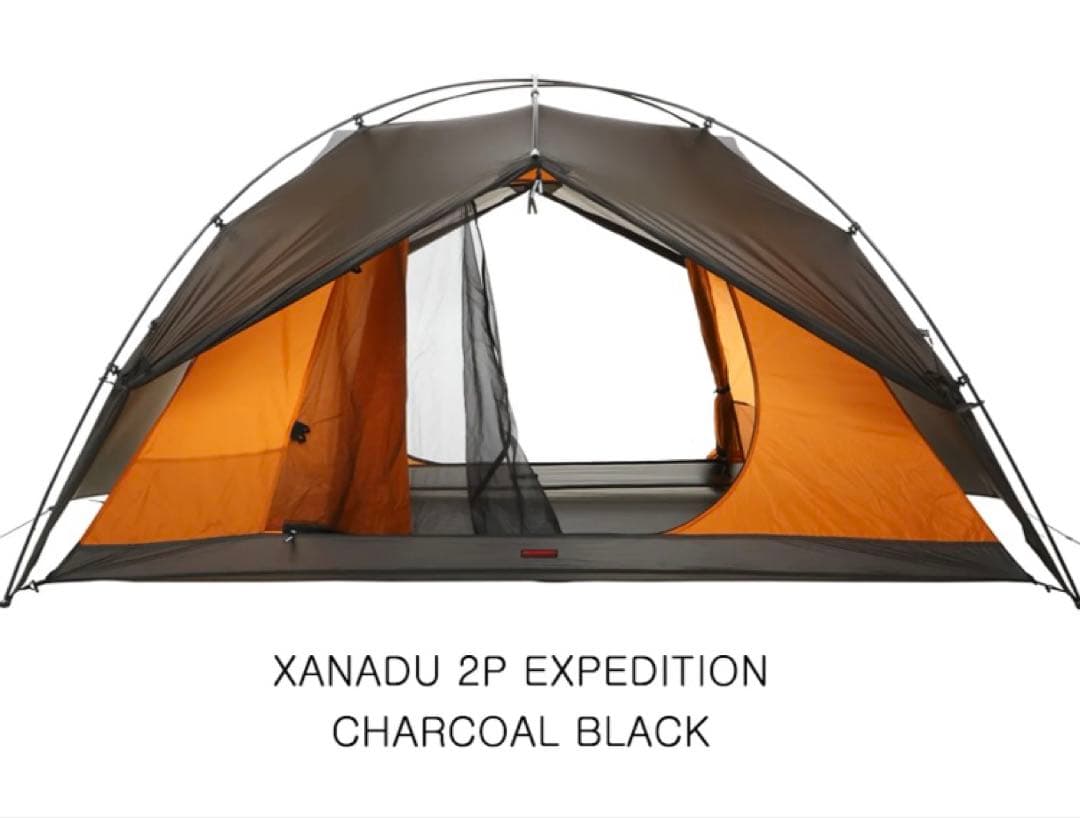 ★新品・未使用★ バックカントリー　ザナドゥ2P CHARCOAL BLACK