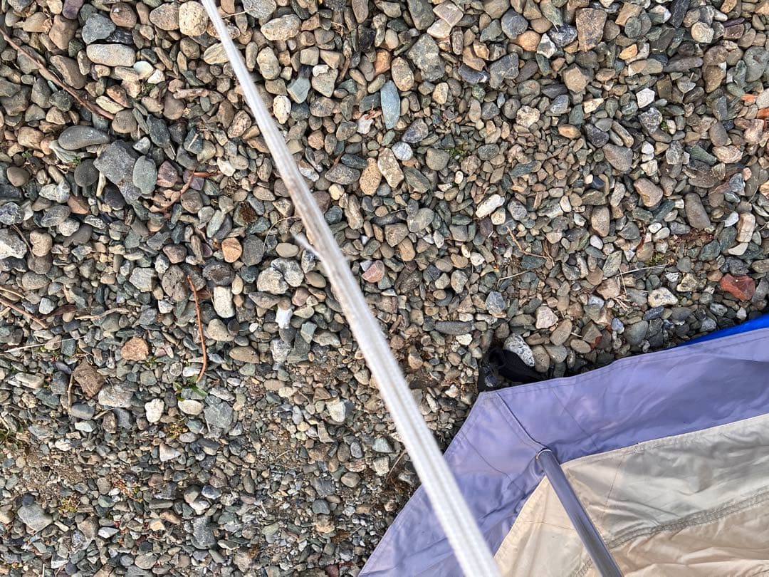 廃番品 DOD タケノコテントミニ 純正グランドシート付き 3回使用 中古品