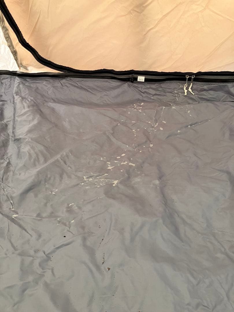 廃番品 DOD タケノコテントミニ 純正グランドシート付き 3回使用 中古品